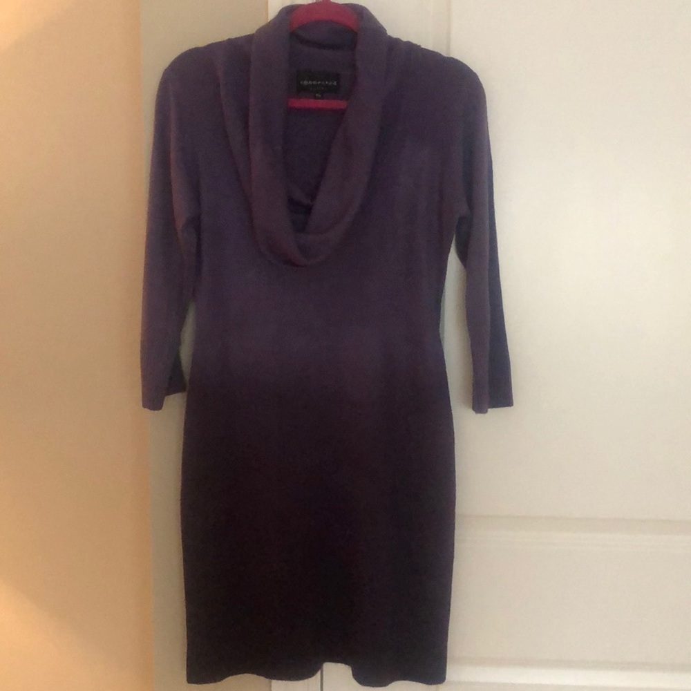 Connected petite purple ombré sweater dresssz PM